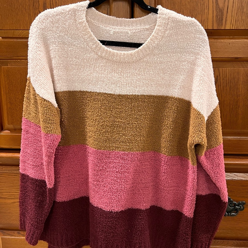 Big stripe sweater